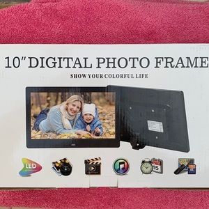 TWW 10 Inch Digital Picture Frame with 1920X1080 IPS Screen Digital